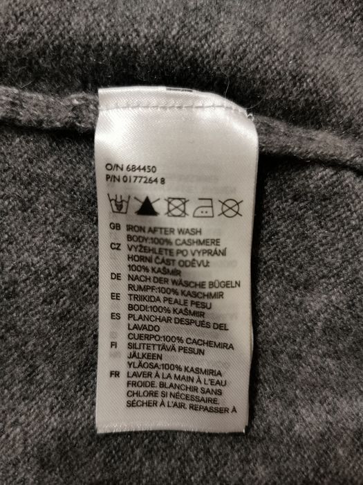 Кашеміровий кардиган H&M, Швеція