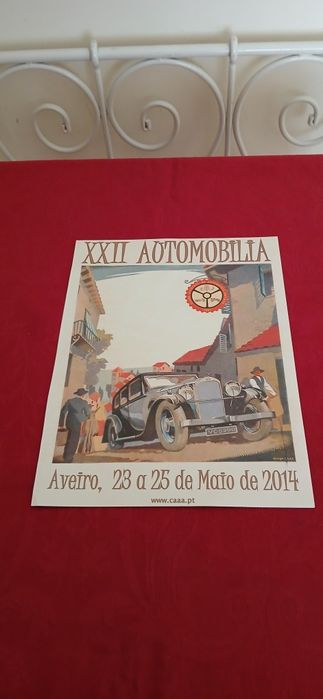Cartaz XXII Automobilia Aveiro de 2014