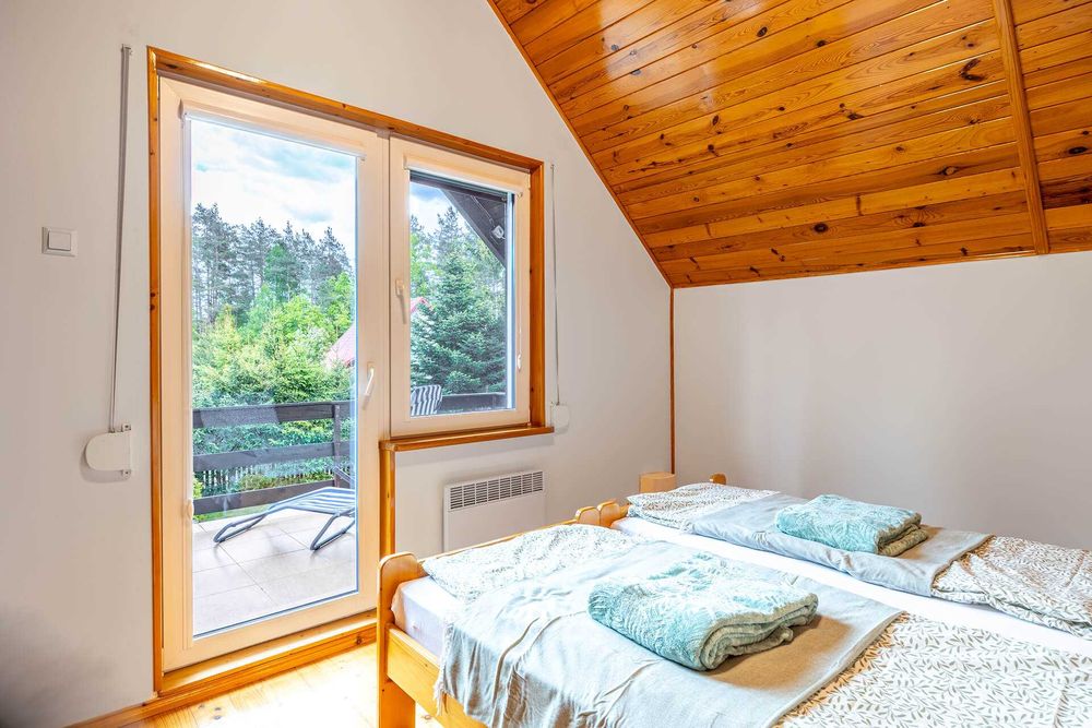 Bielawki domek - Kaszuby - jezioro Gowidlińskie