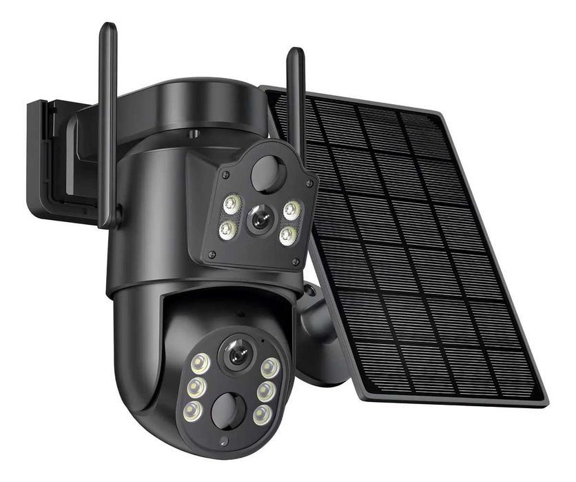 Уличная Wifi камера видеонаблюдения с солнечной панелью iCsee SOL