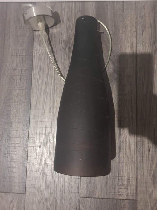 Lampa wisząca brązowa