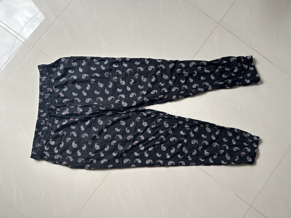 Spodnie czarne haremki luźne letnie L/xl na gumie