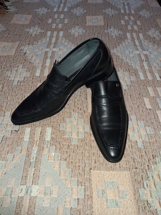 Кожаные мужские туфли / лоферы Pierre Cardin (размер 40)новые