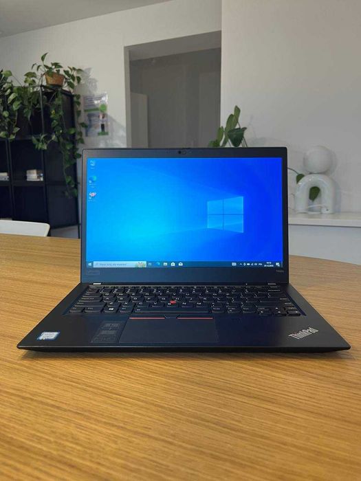 Ładny! Lenovo ThinkPad T490s i7 16GB 512SSD PLklaw Office2021 Rok Gwar