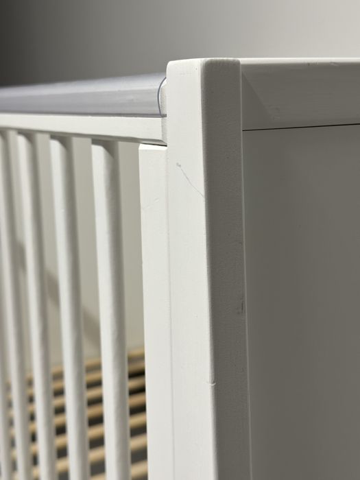 Łóżeczko Woodies Slim Cot z materacem