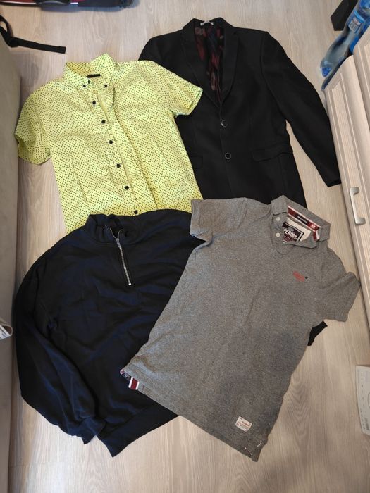Одяг чоловічий SuperDry, Bershka р. S