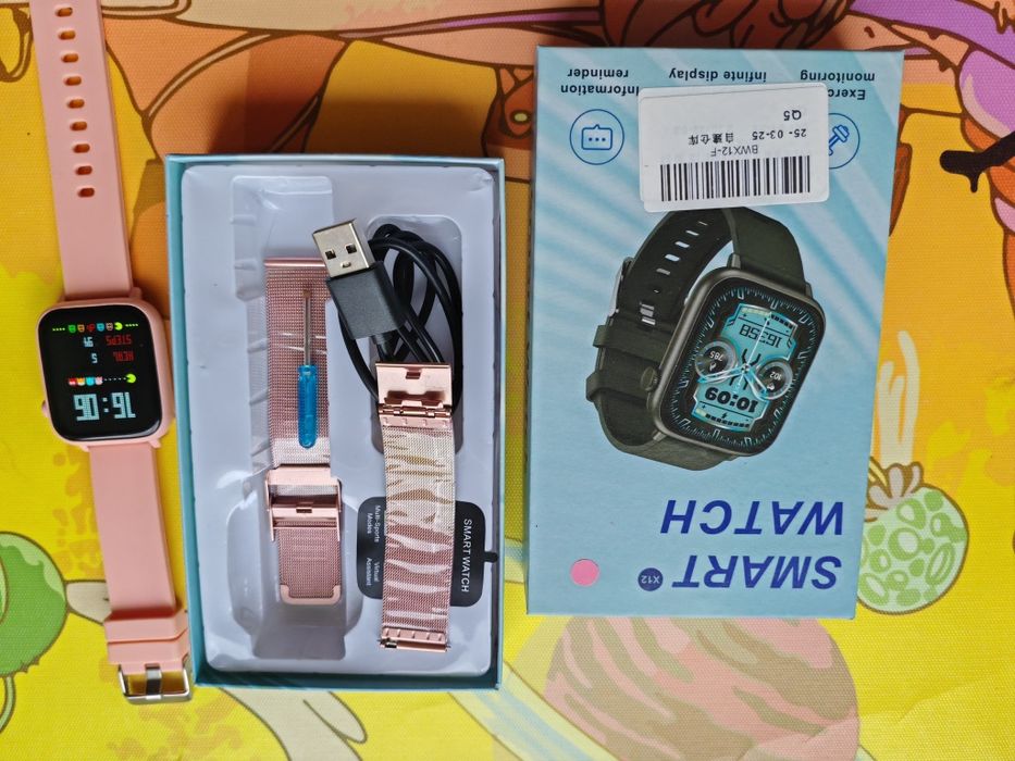 Смарт-годинник LIGE Full Touch з екраном 1,83,