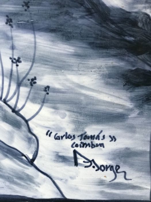 Painel de Azuleijos de grandes dimensões , assinado