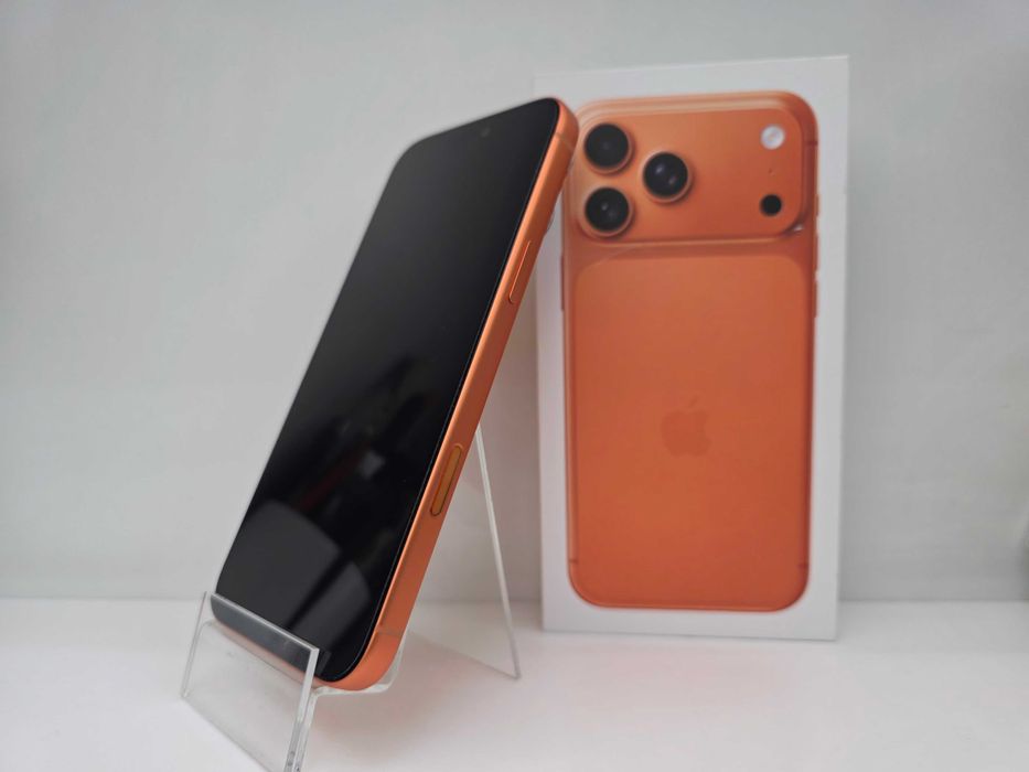 *IGŁA* iPhone 17 Pro Max 512GB • Cosmic Orange • Gwar Apple• Bat 100% •Gratisy