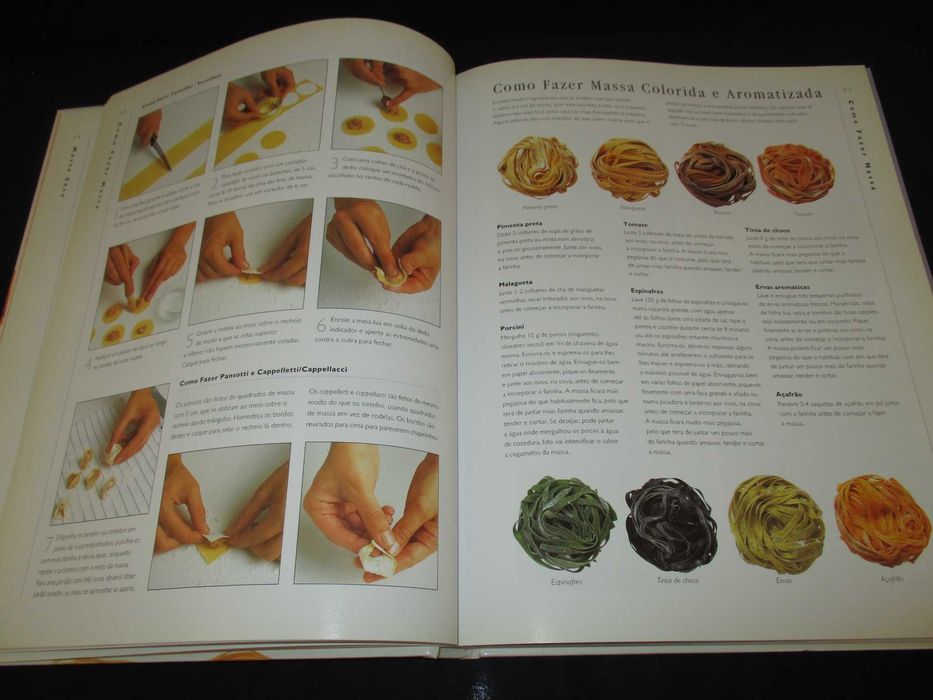 Livro Manual Prático de Massas Jeni Wright Estampa