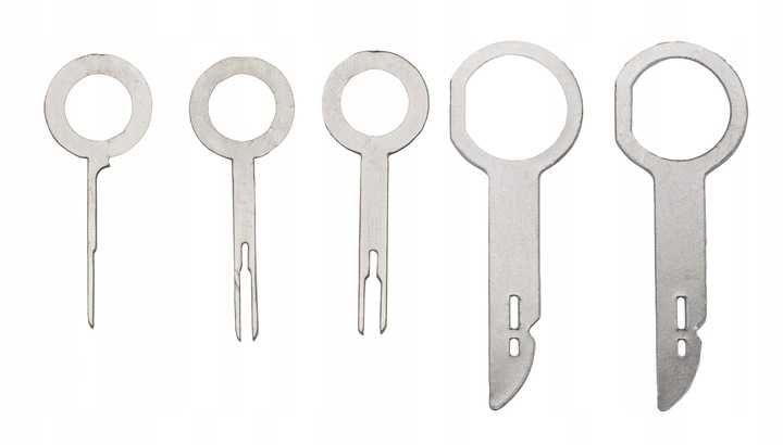 ŚCIĄGACZE do tapicerki zestaw ściągaczy 43EL ŁYŻKI RTSDT0012