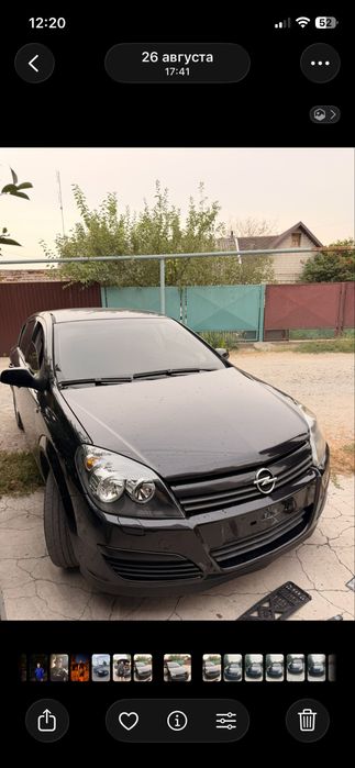 Opel Astra H 2005 1.6 16v бензин