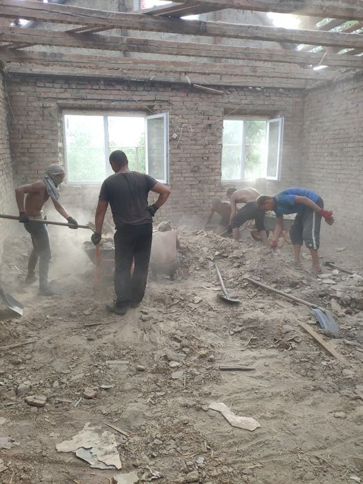 Земляные работы. Демонтаж. Уборка участка. Вывоз мусора. Спил деревьев