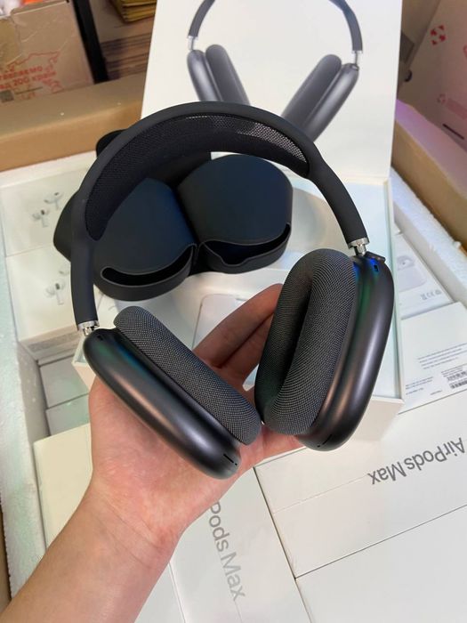 AirPods Max 1 | Навушники епл | Apple | Бездротові навушники | Безпроводные наушники епл | аірподс макс | аир подс макс | епл навушники | чорні |