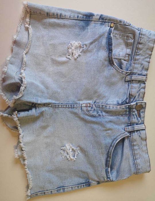 SZORTY JEANS dziewczęce / damskie