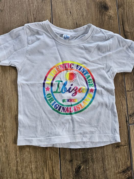 Bluzka t-shirt dziecięca dziewczeca 2 lata 86/92 ibiza