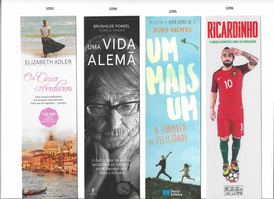 20 marcadores de livros - novos - olx X10936