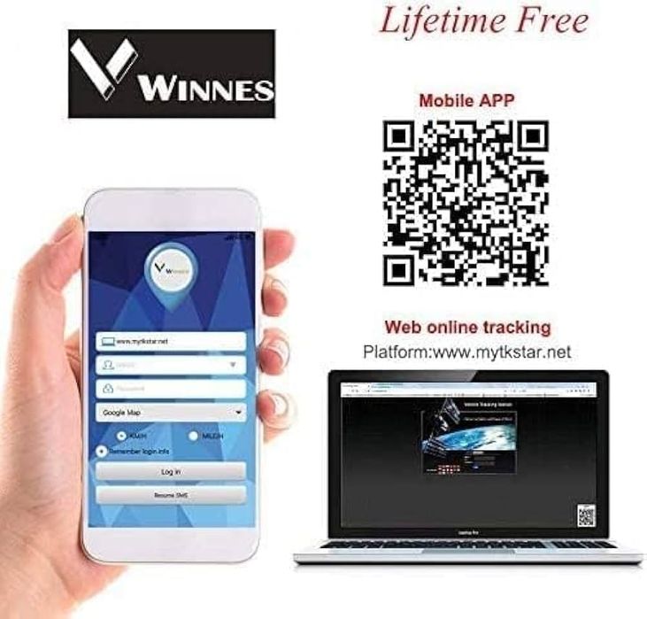 GPS-трекер Winnes 4G TK918 для транспортних засобів