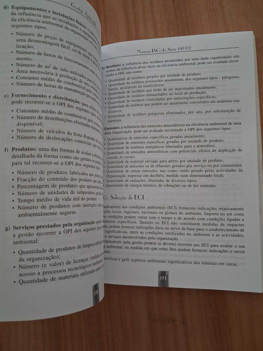 Livro Gestão Ambiental – J. F. Santos Oliveira (Lidel) – Como Novo