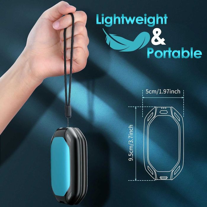 Fim das mãos geladas! Aquecedor mãos USB 3 potências 40 - 55 °C NOVO