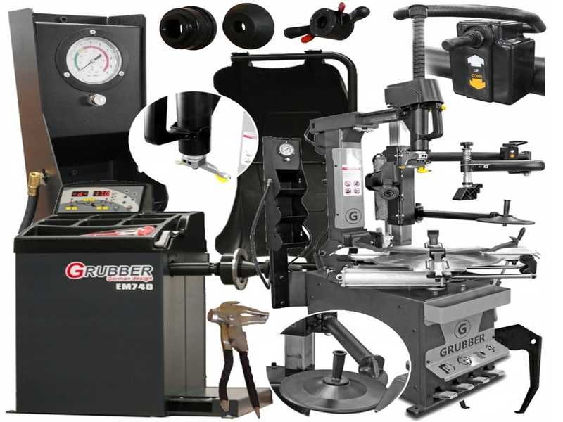 WULKANIZACJA zestaw do wulkanizacji montażownica wyważarka AUTOMAT