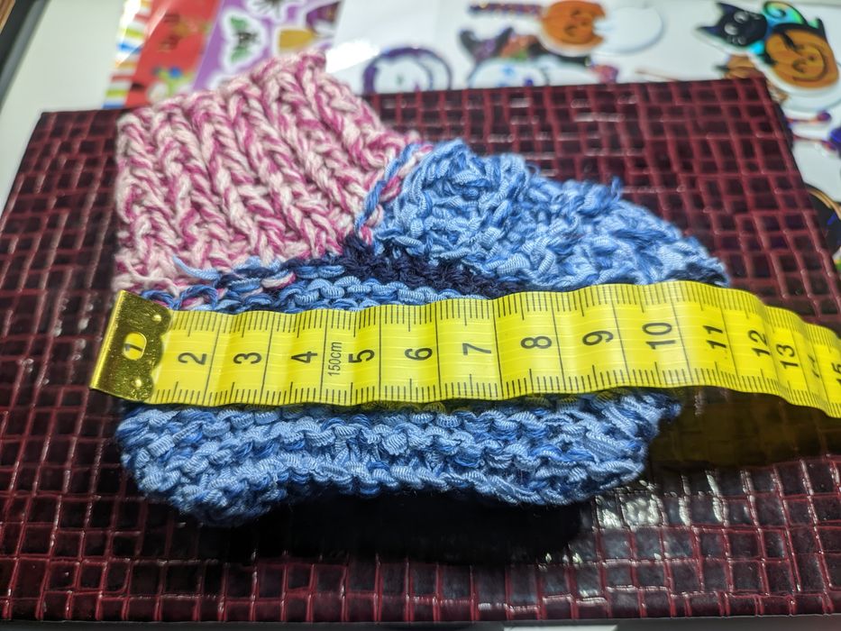 Детские вязаные носки