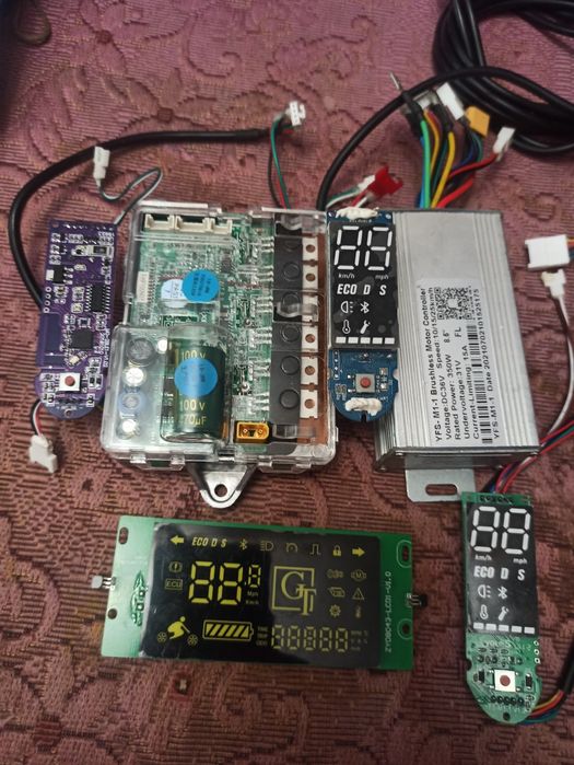 Контролери,дисплеї до електросамокатів