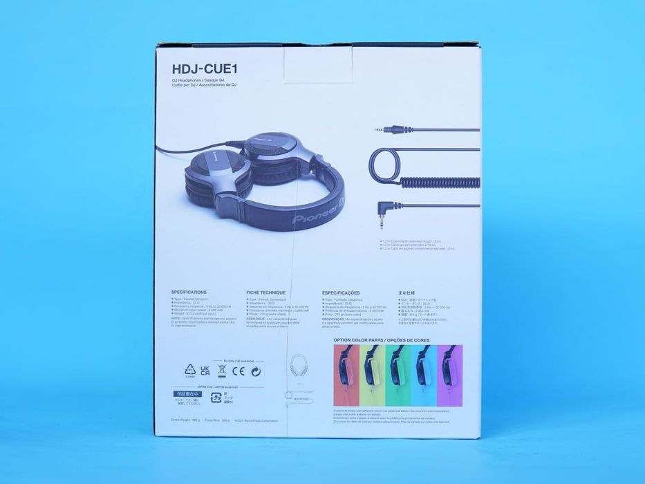 Профессиональные накладные наушники Pioneer HDJ-CUE1 — чистый звук,