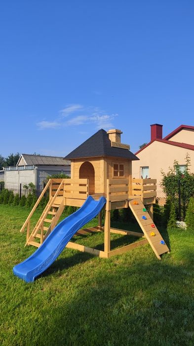 Gotowy od ręki, Domek dla dzieci drewniany