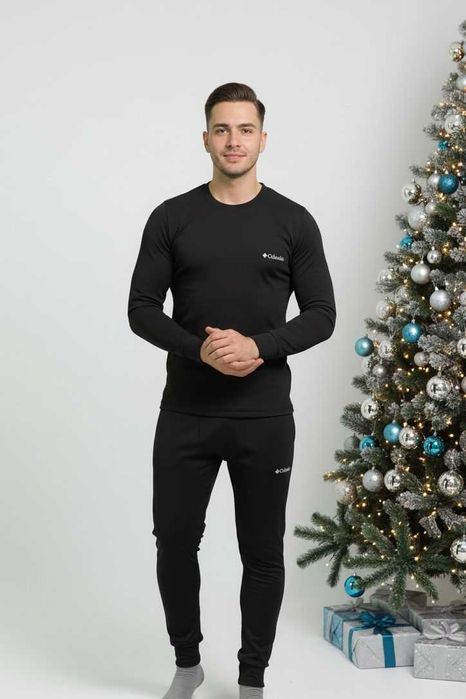 Термо термобелье мужское, зимнее на микрофлисе. Для морозов, улицы.