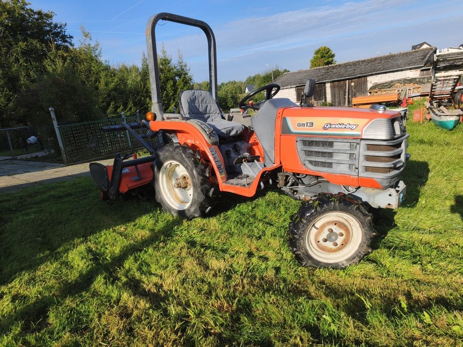 Kubota traktorek głębogryzarka