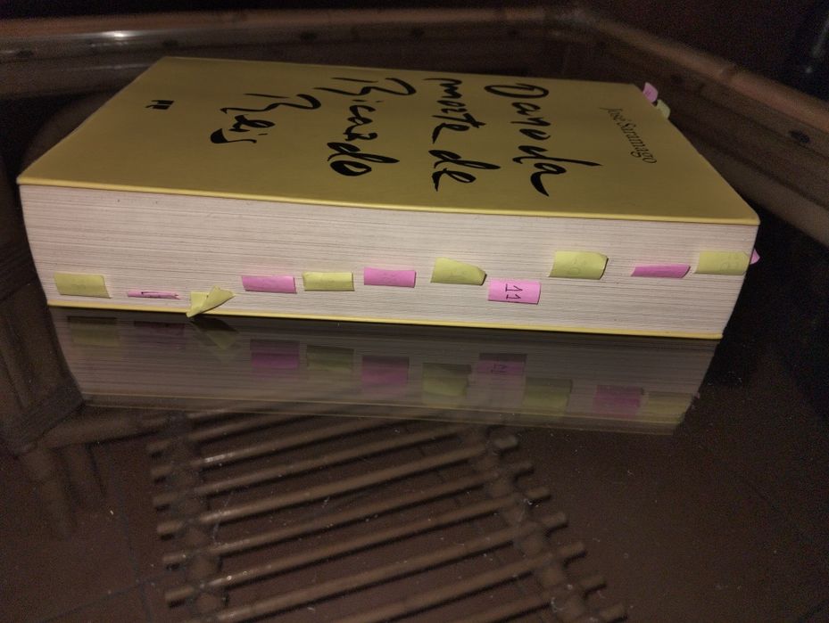 Livro "O ano da morte de Ricardo Reis"