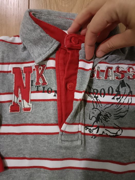Polo de Manga Curta PréNatal + Camisola - 12 meses