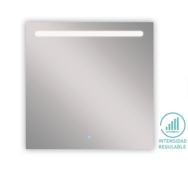 Espelho com iluminação RETROILUMINADO 80X80