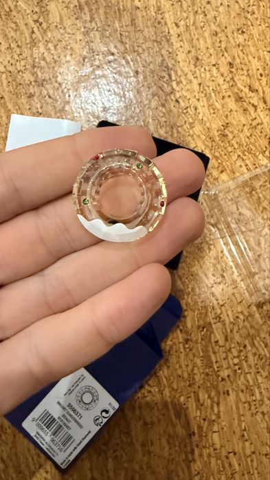Íman de Natal SWAROVSKI novo