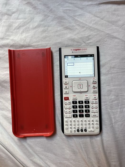 calculadora gráfica (TI-nspire CX II-T, texas intruments)