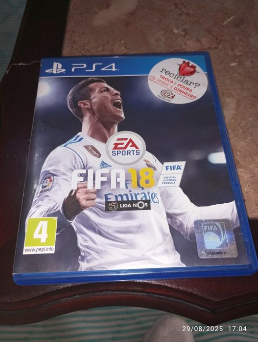 Jogo PS4 FIFA 2018