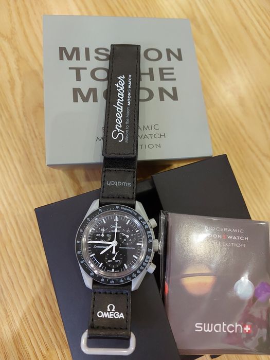 Swatch omega moon