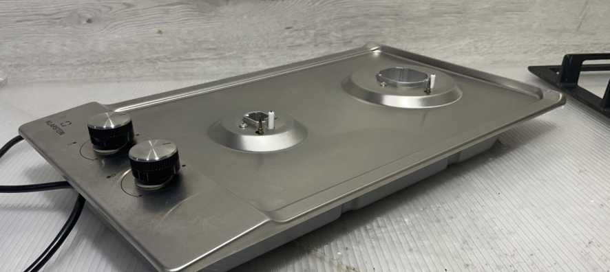 Газовая плита на две конфорки Klarstein Ignito Domino Нержавейка