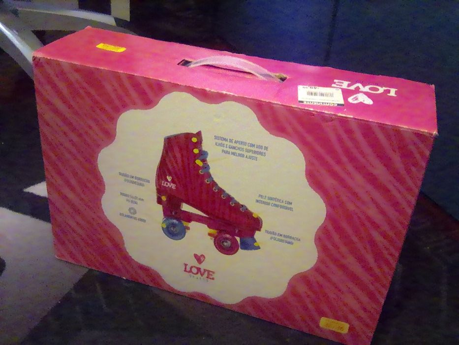 Patins de 4 rodas | Tamanho 35/36