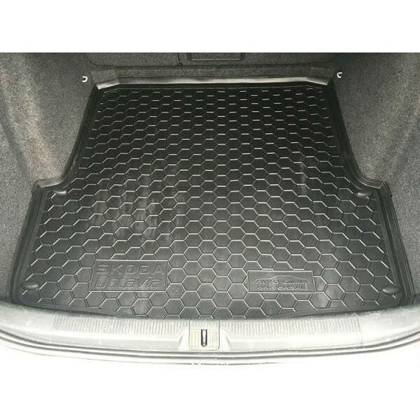 Автогум коврик в багажник Skoda Шкода Octavia/Fabia/Karoq/Kodiaq/Rapid