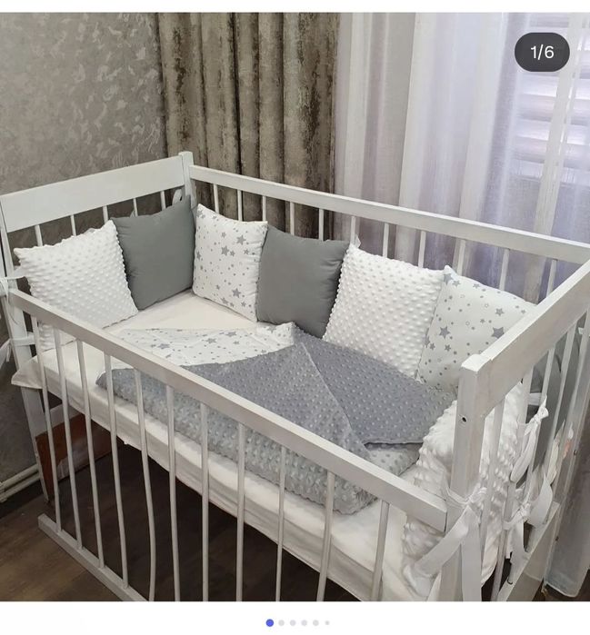 Бортики в ліжечко дитячі / бортики в кроватку