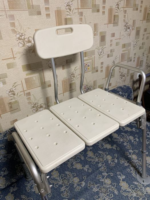 Стілець для душу баріатричний, широкий