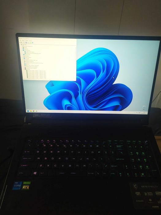MSI Stealth GS76 Intel Core i7 11800 RTX 3080 32GB 2TB SSD Windows 11