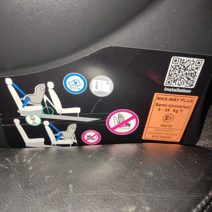 Cadeira Britax Romer MAX WAY PLUS como novaa