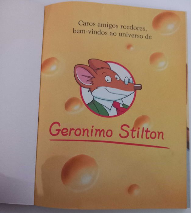 O Manuscrito Misterioso - Geronimo Stilton - portes incluídos