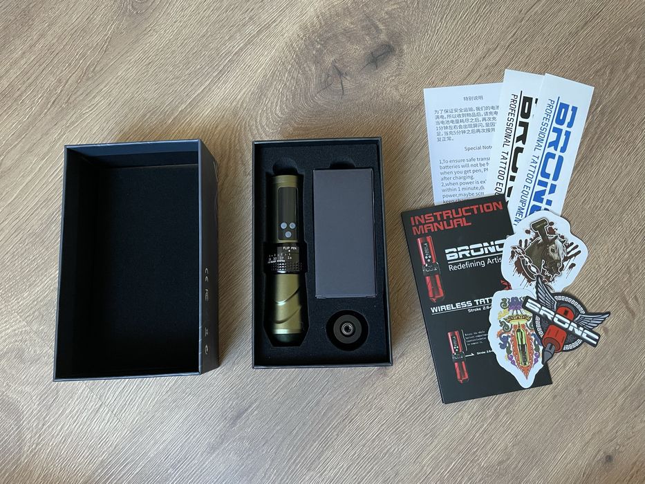 Тату машинка BRONC X1 Adjustable Wireless Tattoo Pen (2.6–4.0 mm Stroke)