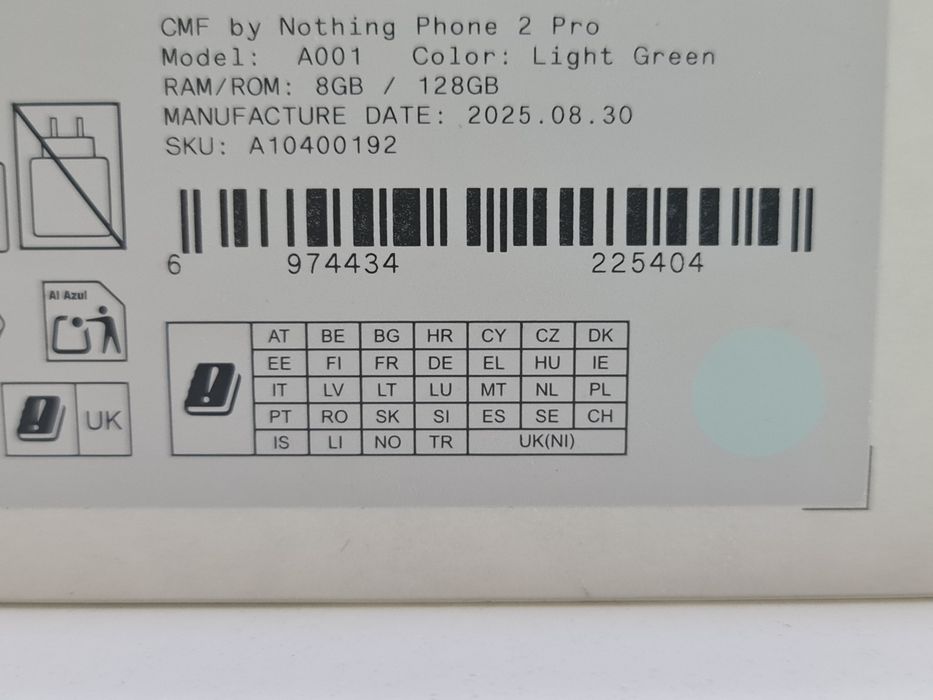 New CMF by Nothing Phone 2 Pro 8/128GB Light Green