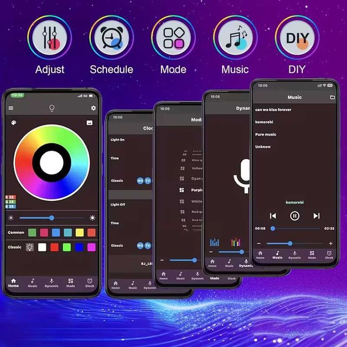 Faixas de Luzes LED-novo