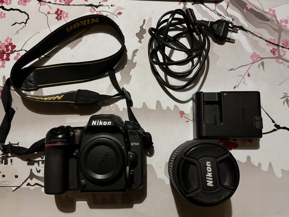 Nikon d7500 18mm 140mm VR kit